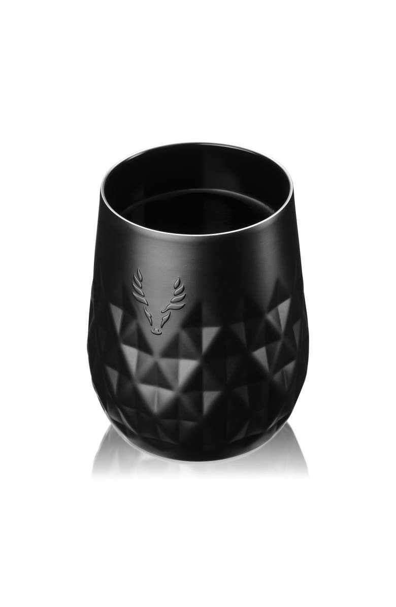 Viski Paragon Stainless Steel Wine Tumbler, Alternate, color, Obsidian