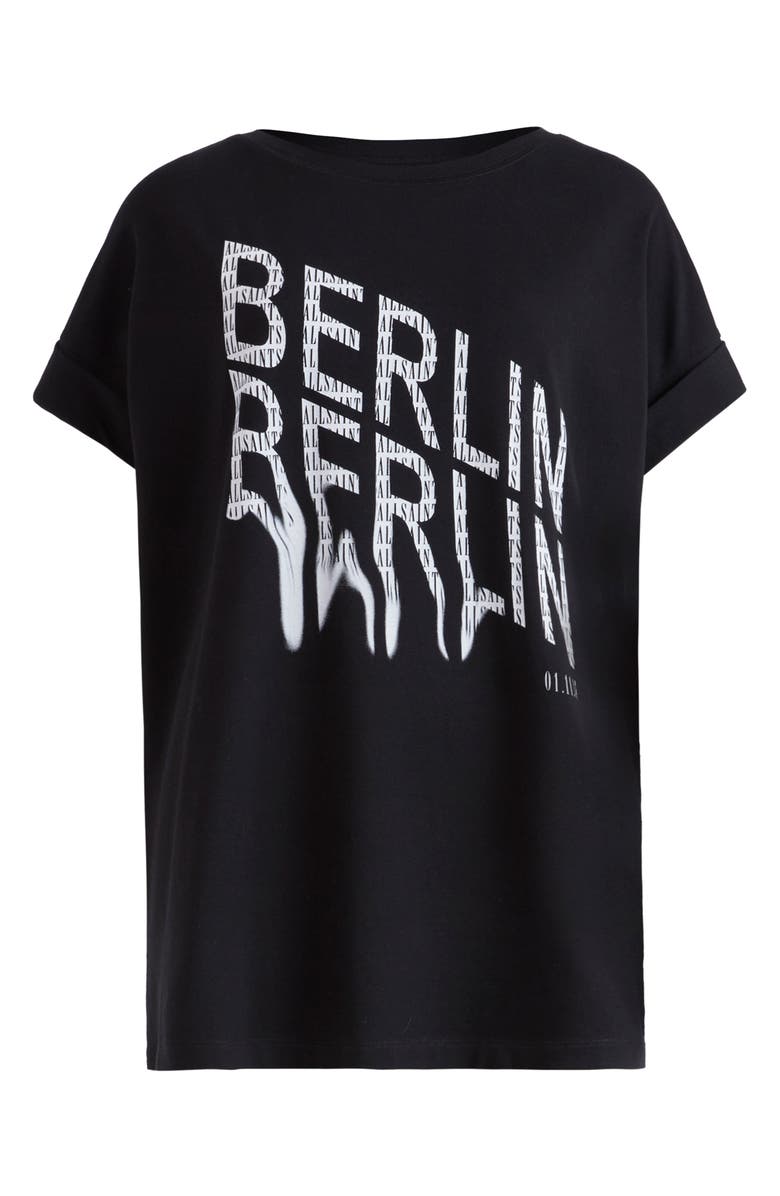 AllSaints Imogen Berlin Berlin Stretch Cotton Graphic Tee, Alternate, color, 