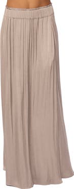 JLUXLABEL River Satin Maxi Skirt