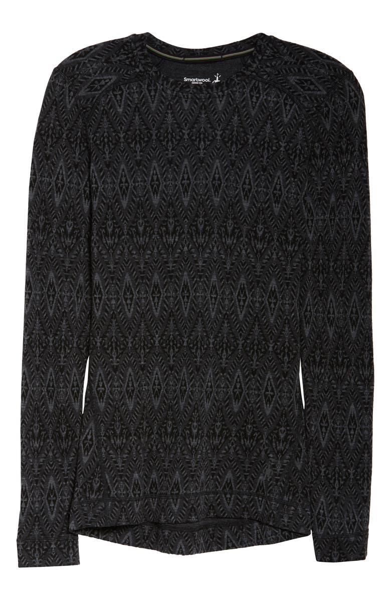Smartwool Merino 250 Pattern Base Layer Crew Top, Alternate, color, 