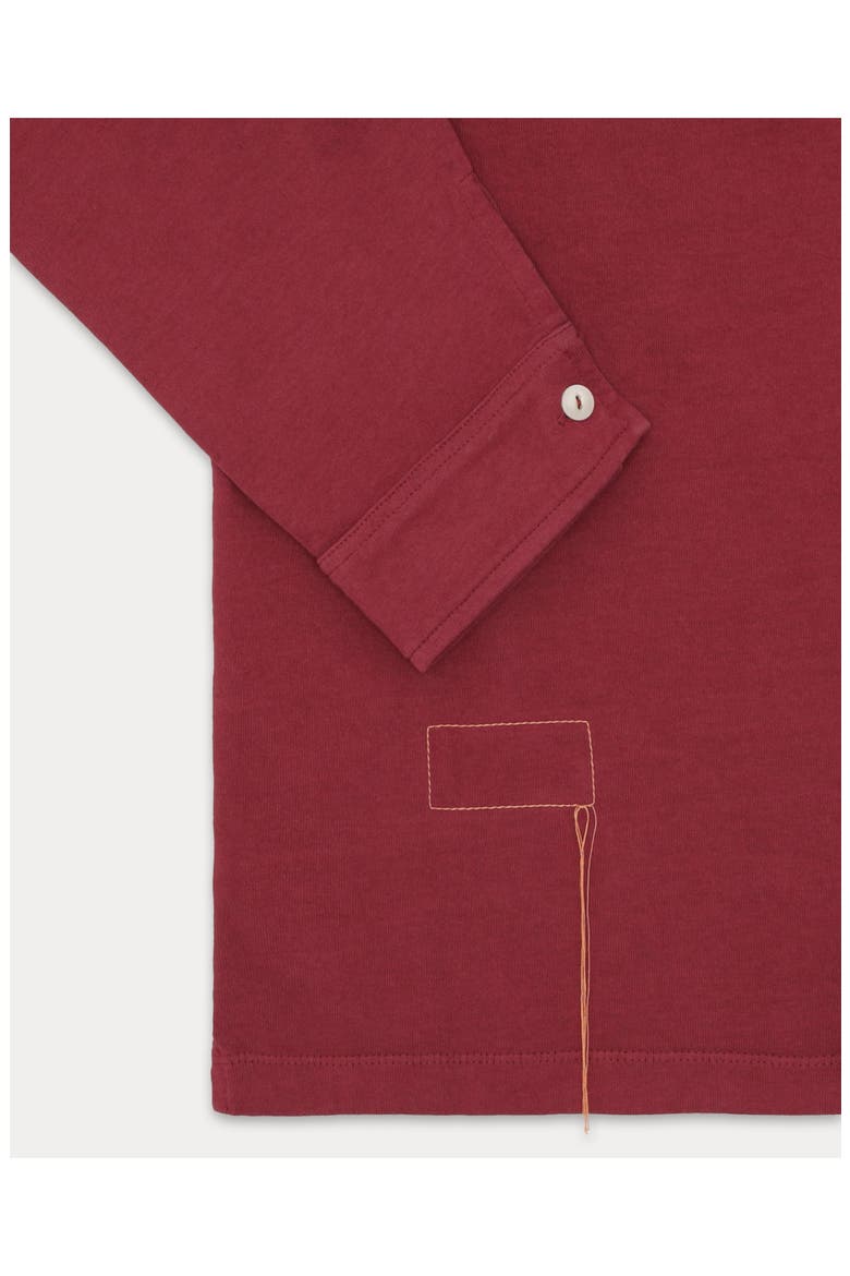 Grayson Long Sleeve Polo, Alternate, color, Purple