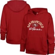 '47 Women's '47 Scarlet San Francisco 49ers Plus Size Whirlwind Naomi Hoodie