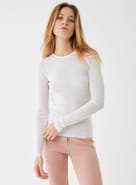 Majestic Filatures Merino Silk Rib Crewneck
