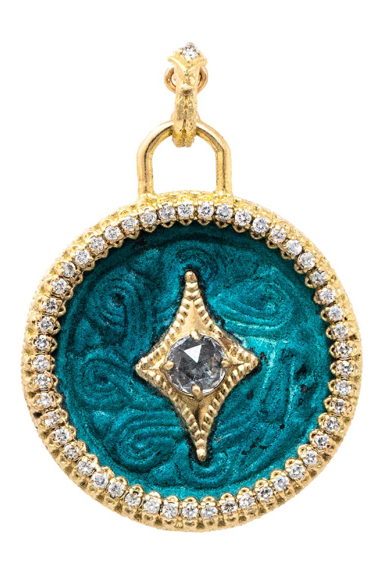 Artifact Enhancer Pendant, Main, color, GREEN