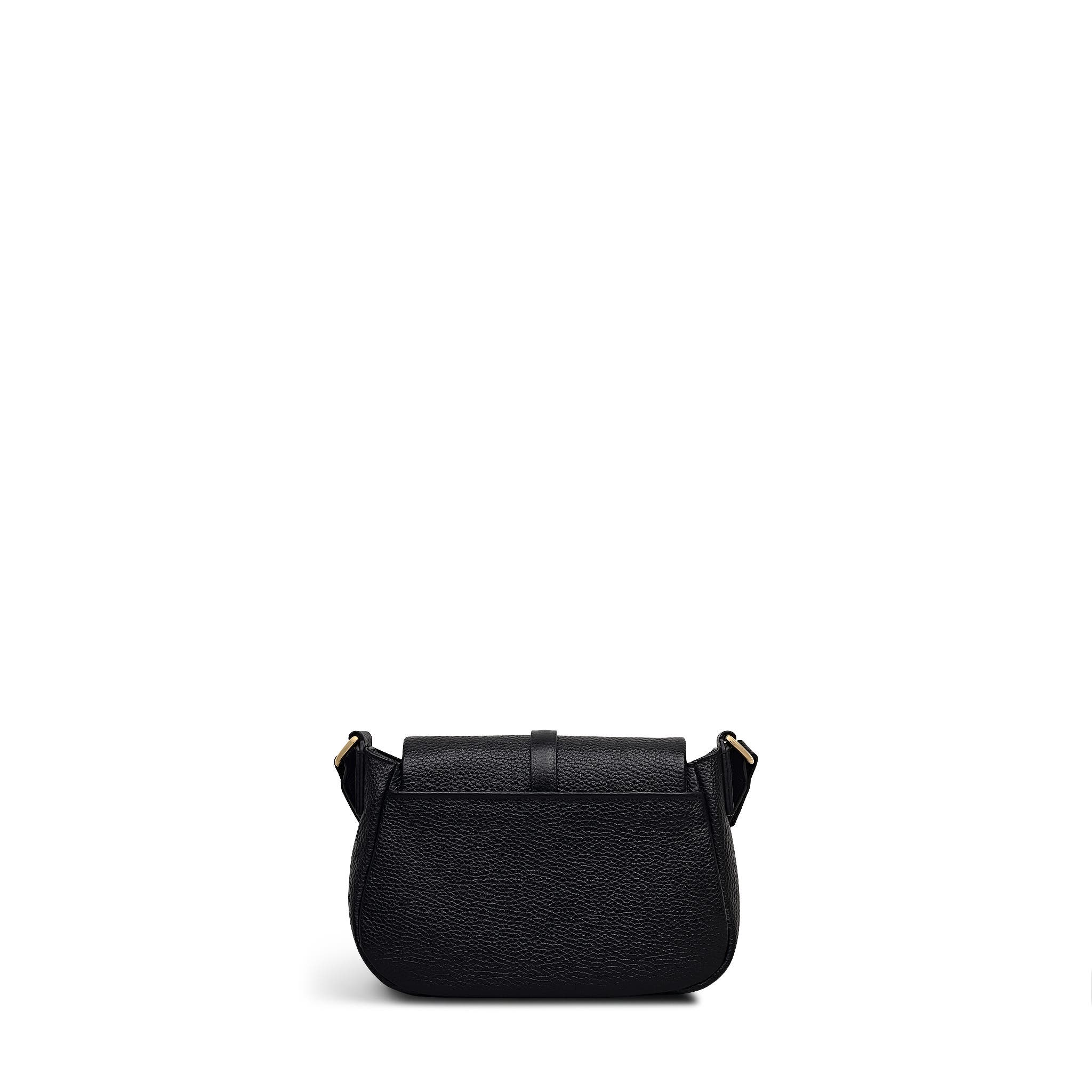 Radley Lulworth Road Mini Flapover Crossbody Bag, Alternate, color, Black