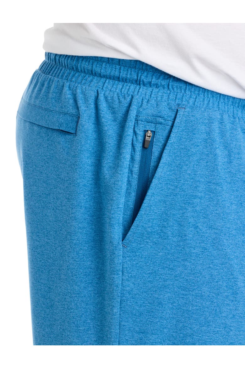 Big & Tall Performance Shorts, Alternate, color, ATHLETIC BLUE HTHR
