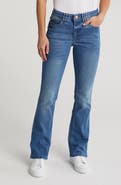 Democracy Embroidered Itty Bitty Bootcut Jeans