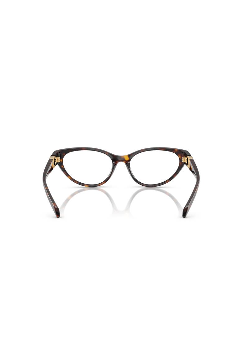 52mm Cat Eye optical glasses, Alternate, color, Tortoise