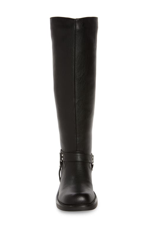 Azalea Wang Gardner Chain Detail Engineer Boot In Black