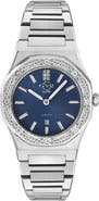 GV2 Palmanova Diamond Bracelet Watch, 44mm