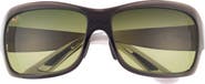 Maui Jim 62mm Rectangular Sunglasses