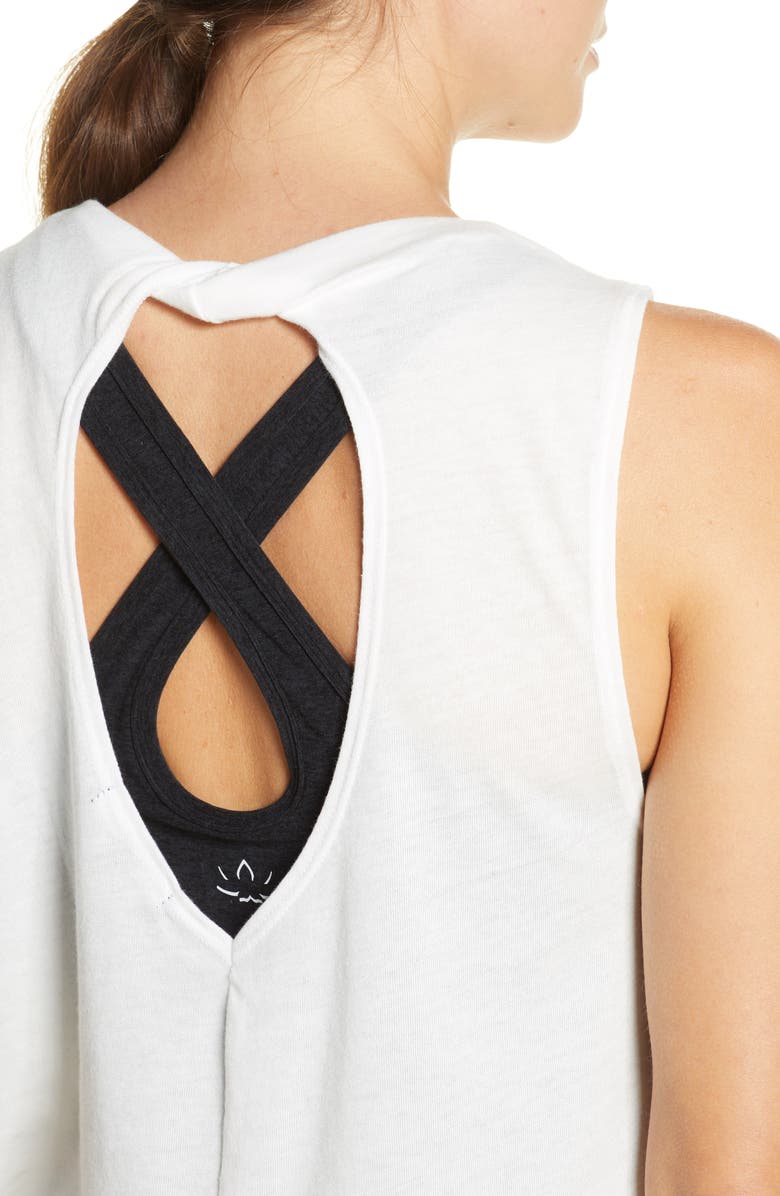 Beyond Yoga Boyfriend Jersey Aquarius Tank Top, Alternate, color, 