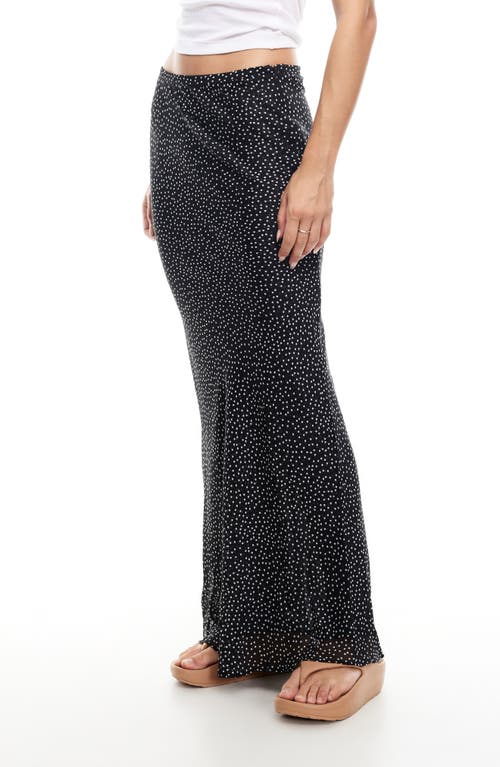 Lioness Endless Maxi Skirt In Black