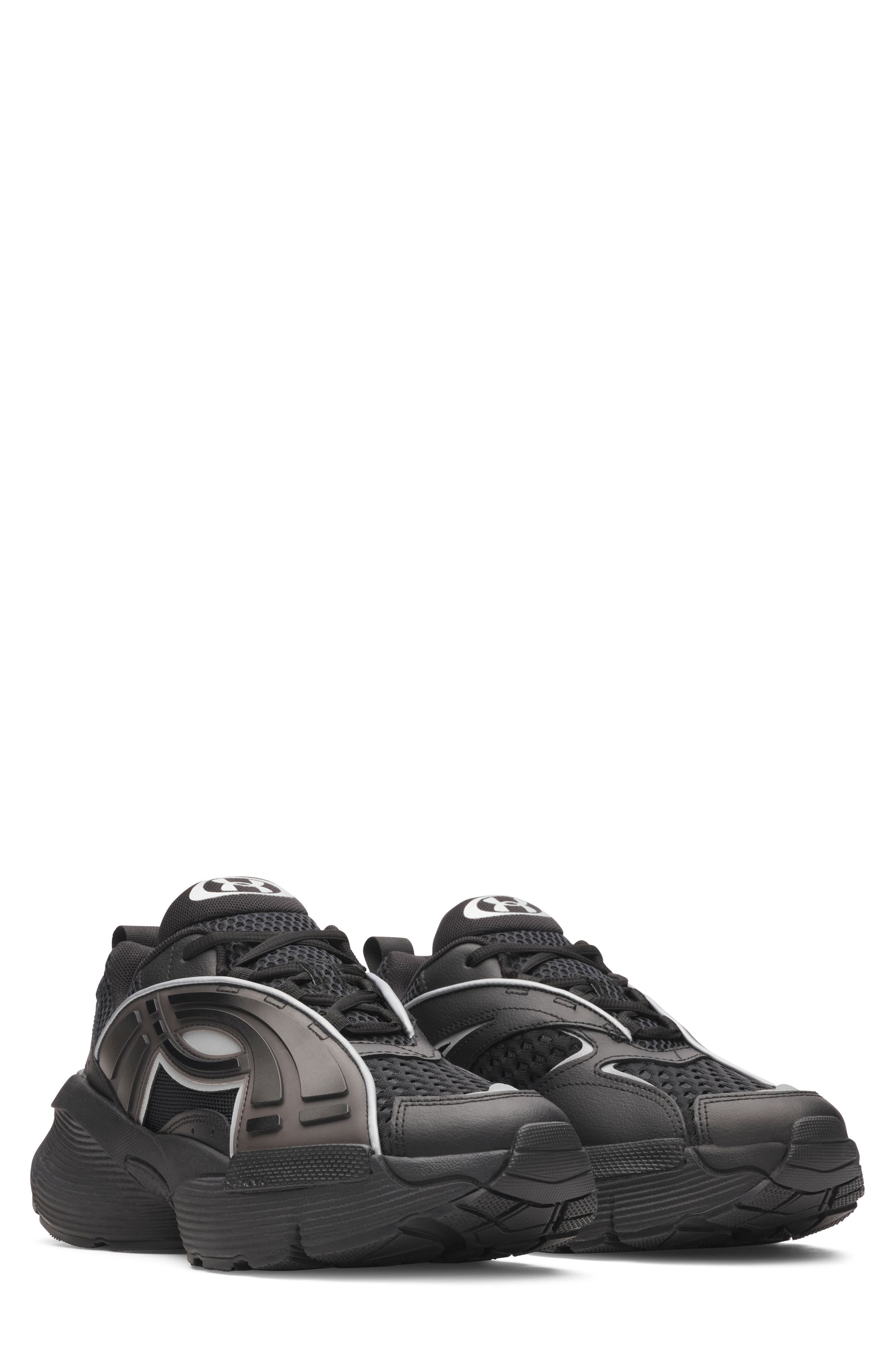 Under Armour UA Arc 96 Sneaker, Main, color, Black / Metallic Silver