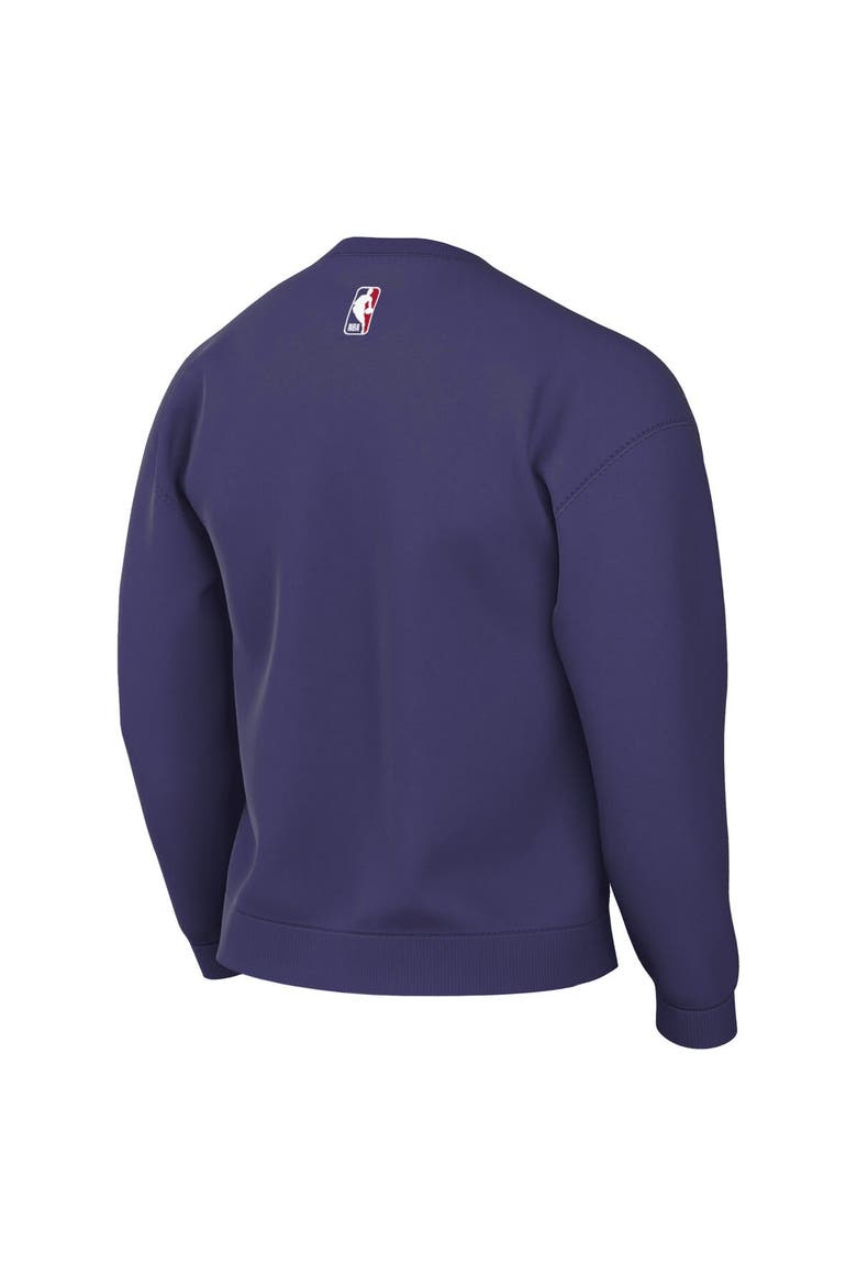 Men's Jordan Brand Purple Charlotte Hornets Statement Edition Sweatshirt, Alternate, color, Purple