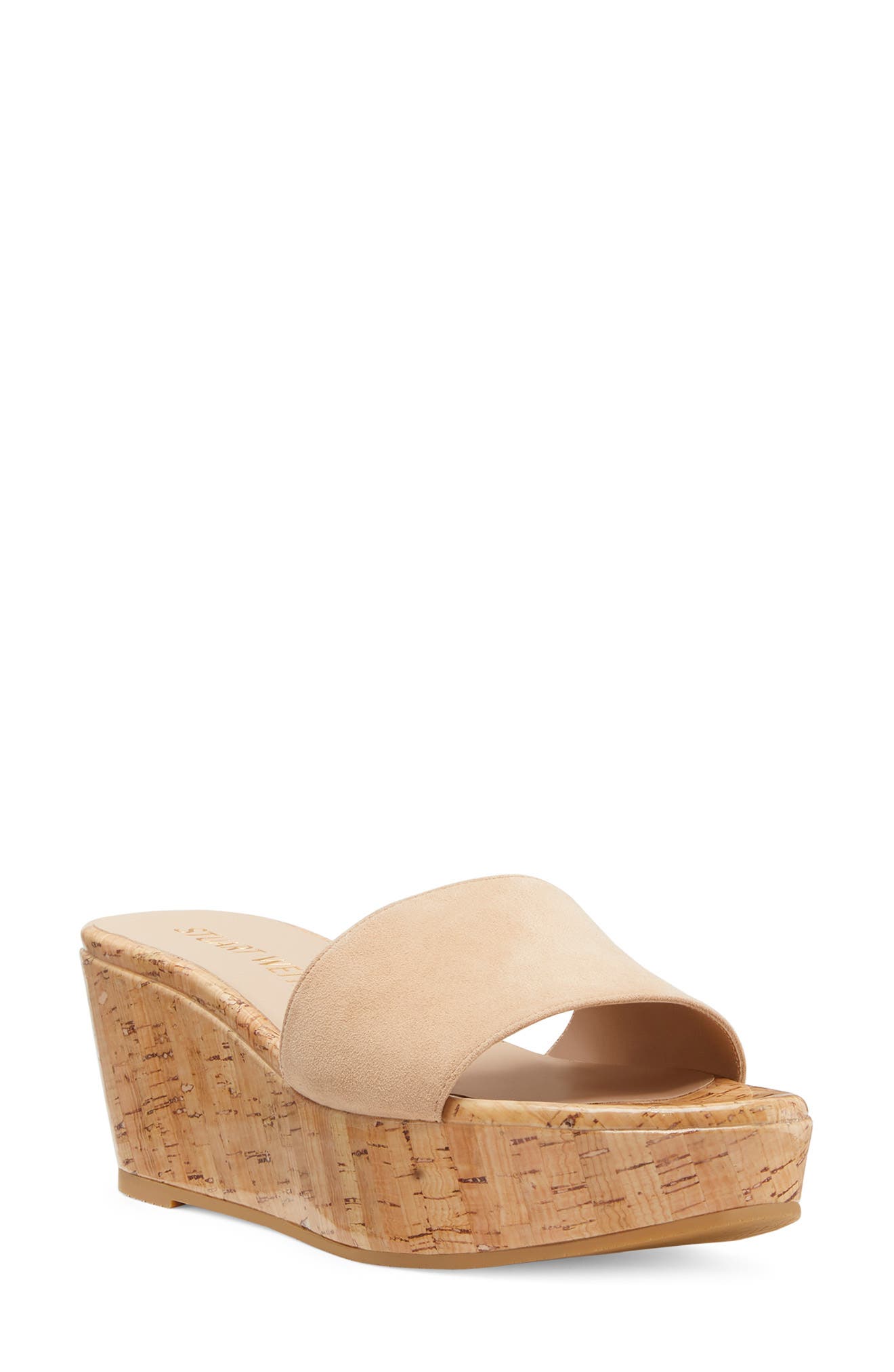 Stuart Weitzman Wedge Sandal, Main, color, 