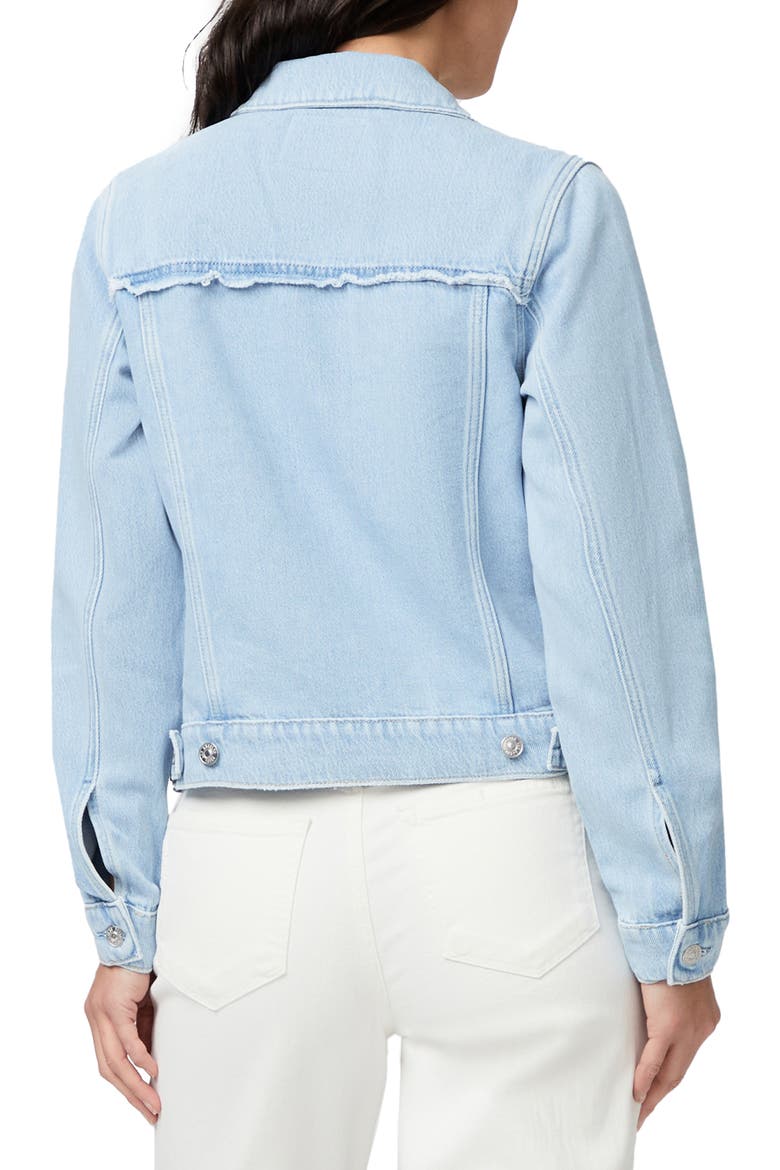 Rowan Frayed Back Yoke Denim Jacket, Alternate, color, COLMAR DISTRESSED