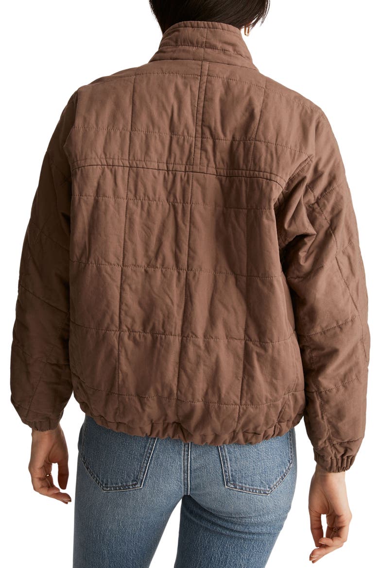 Bremen Bomber Jacket, Alternate, color, WEATHERED TAUPE