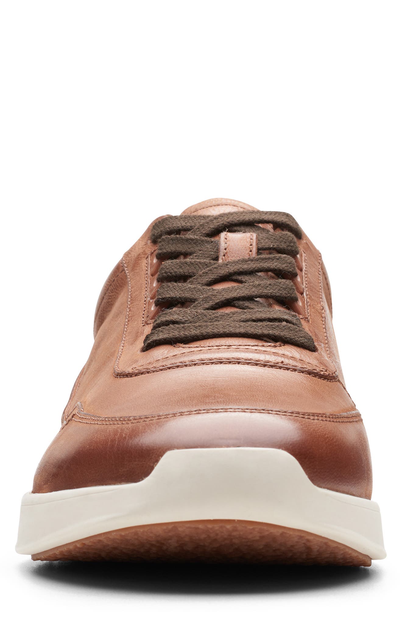 Race Lite Sneaker, Alternate, color, TAN LEATHER