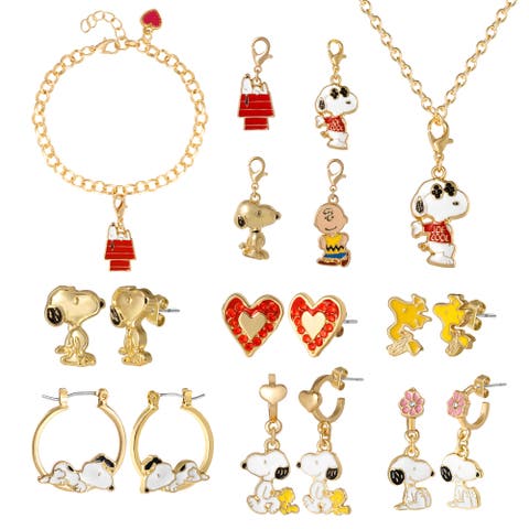 Snoopy Advent Calendar 12-Piece Jewelry Set