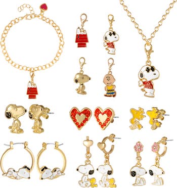 Snoopy Advent Calendar 12-Piece Jewelry Set