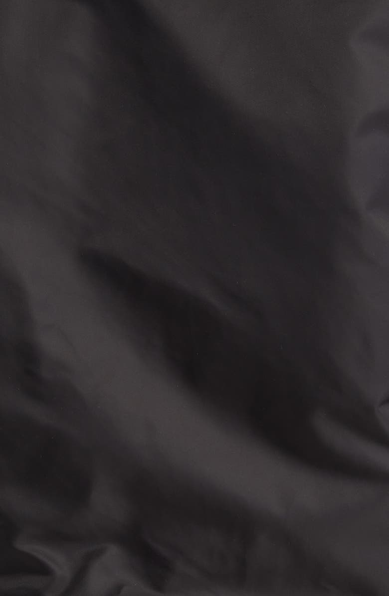 Schott NYC N-2B Hooded Flight Jacket with Faux Fur Trim, Alternate, color, Black