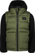 Under Armour Kids' Water Repellent Mixed Media Jacket