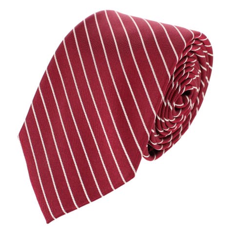 Declan Diagonal Stripe Silk Business Necktie