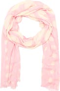 Kate Spade dots & bubbles oblong scarf