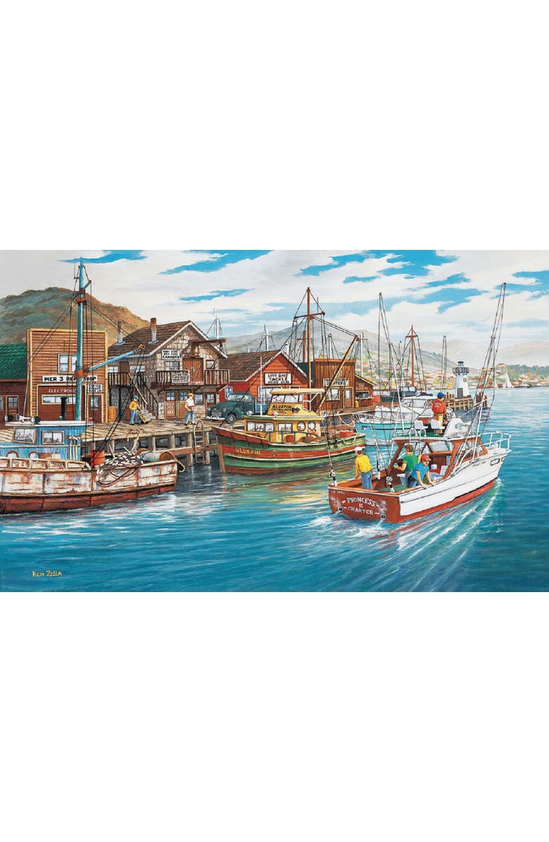 Sunsout Pier 3 300 piece Jigsaw Puzzle for Adults, Alternate, color, Multicolor