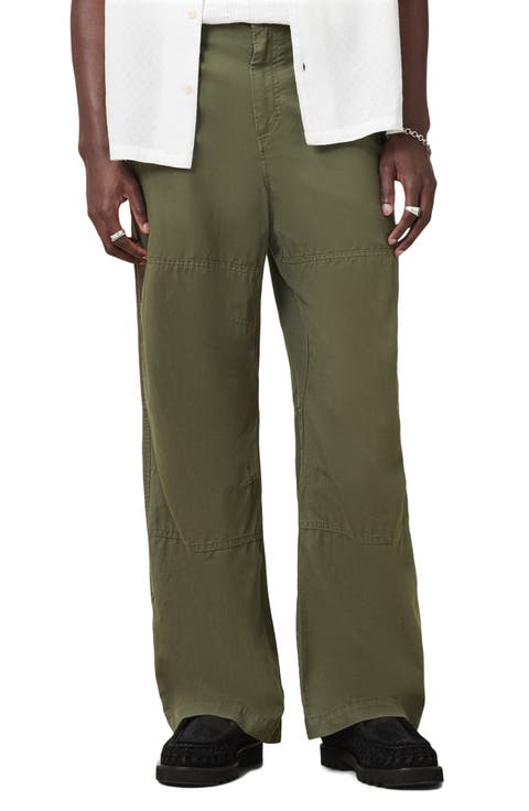 Depot Oversize Cotton & Linen Pants