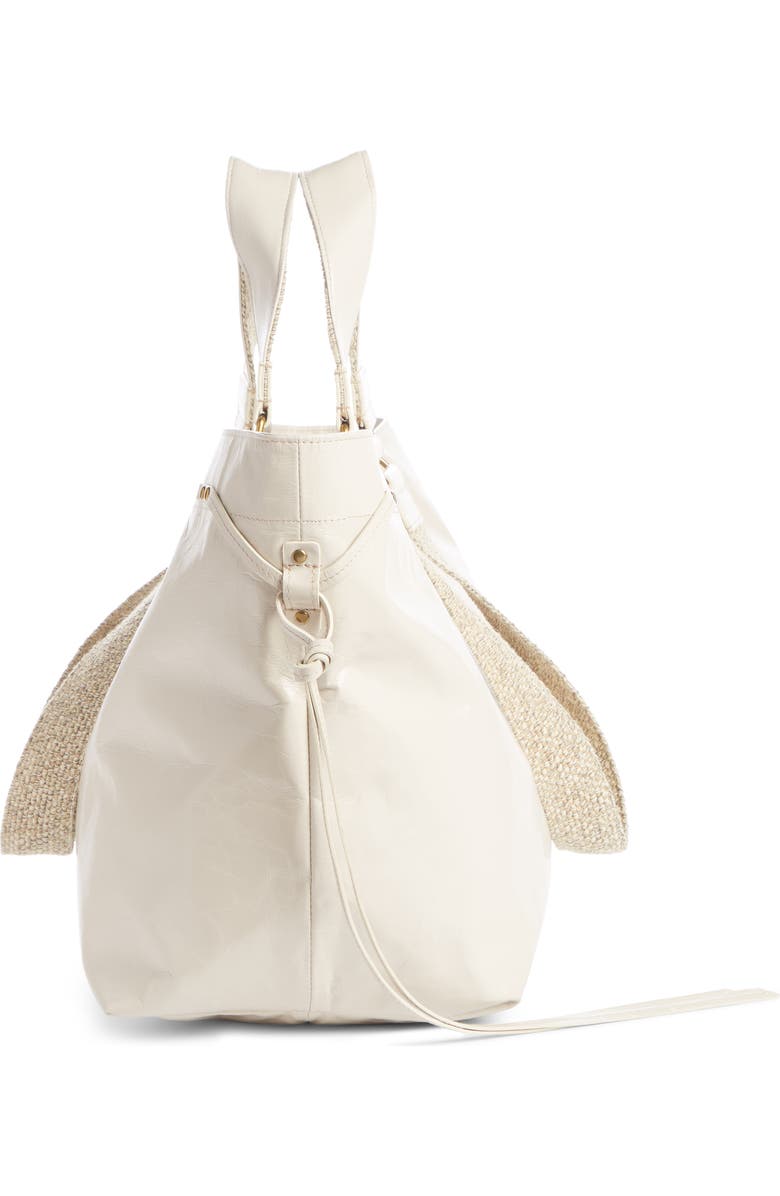 Isabel Marant New Wardy Leather Tote, Alternate, color,