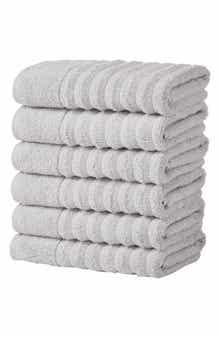 Woven & Weft Combed Cotton 6-Pack Hand Towels