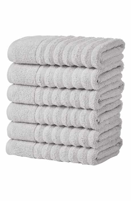 Woven & Weft Combed Cotton 6-Pack Hand Towels