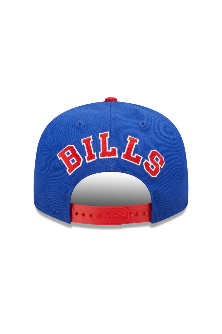 Men's New Era  Royal/Red Buffalo Bills  Flawless 9FIFTY Snapback Hat, Alternate, color, Royal