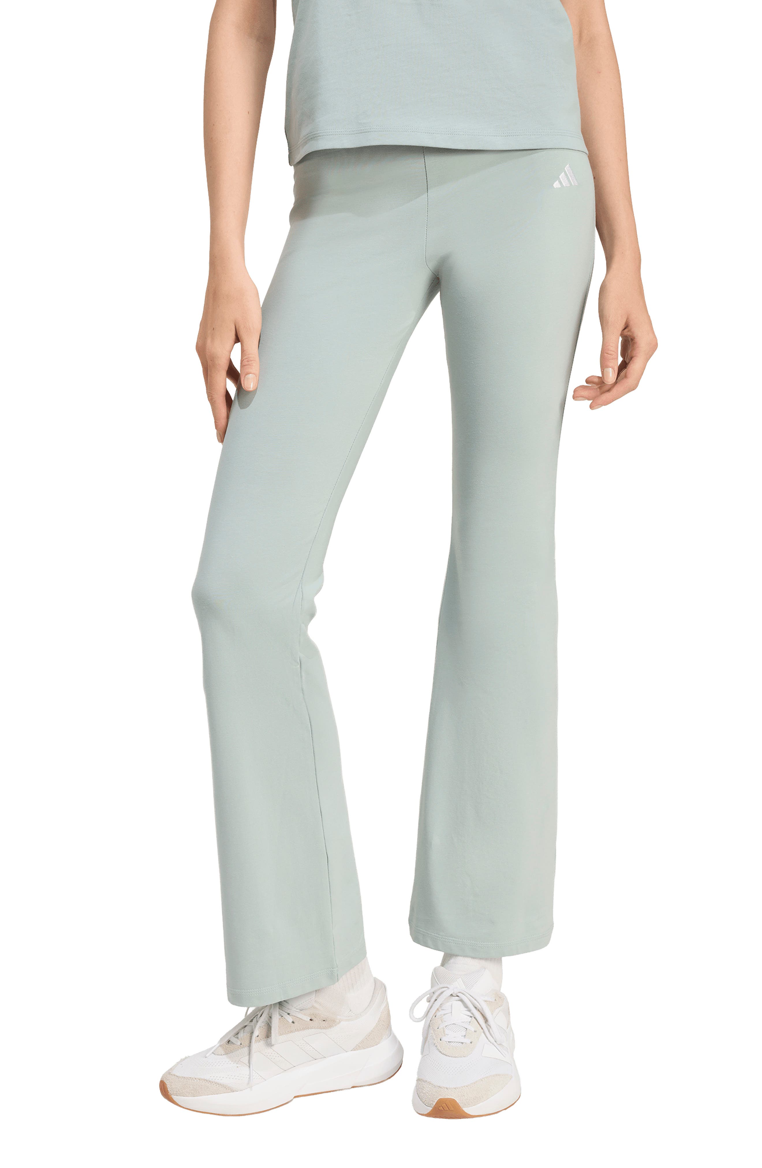 Essentials Small Logo Flared Leggings - image 3