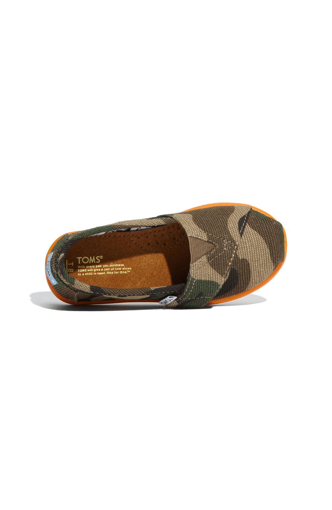 TOMS 'Camo - Tiny' Slip-On, Alternate, color, 