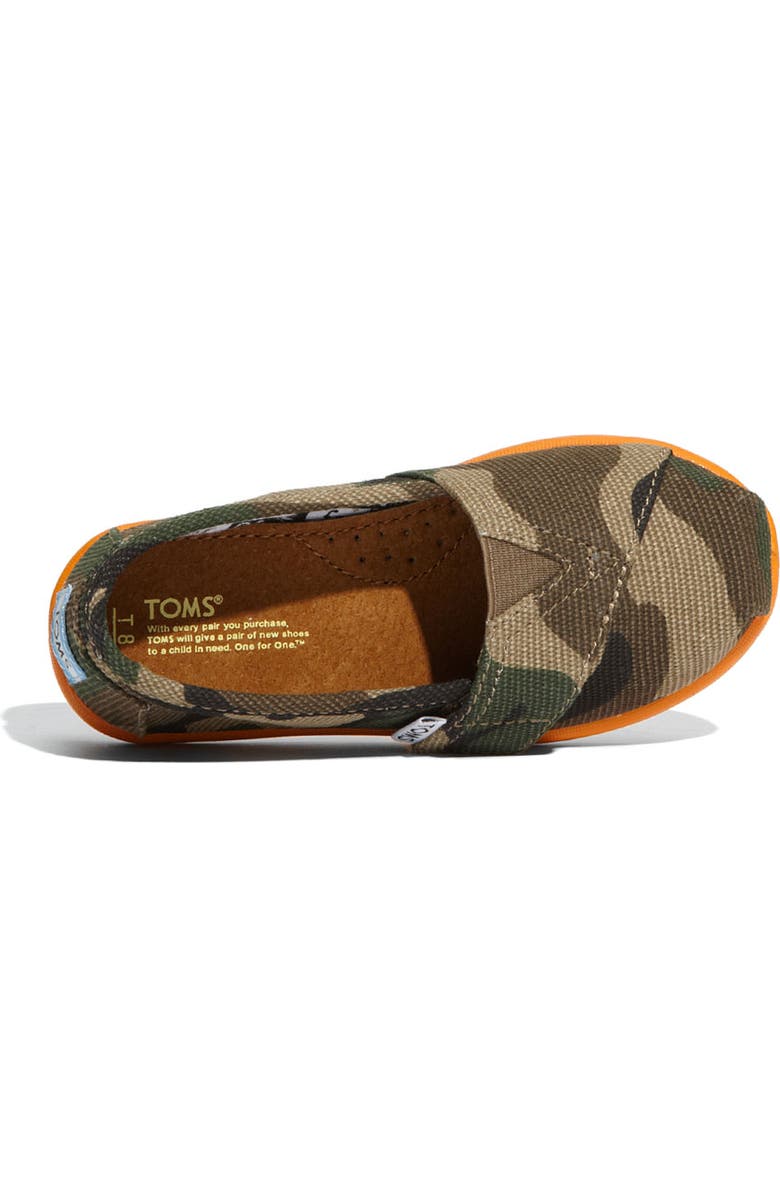 TOMS 'Camo - Tiny' Slip-On, Alternate, color,