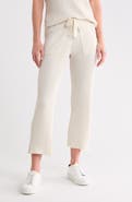 Splendid Rib Knit Wide Leg Crop Pants