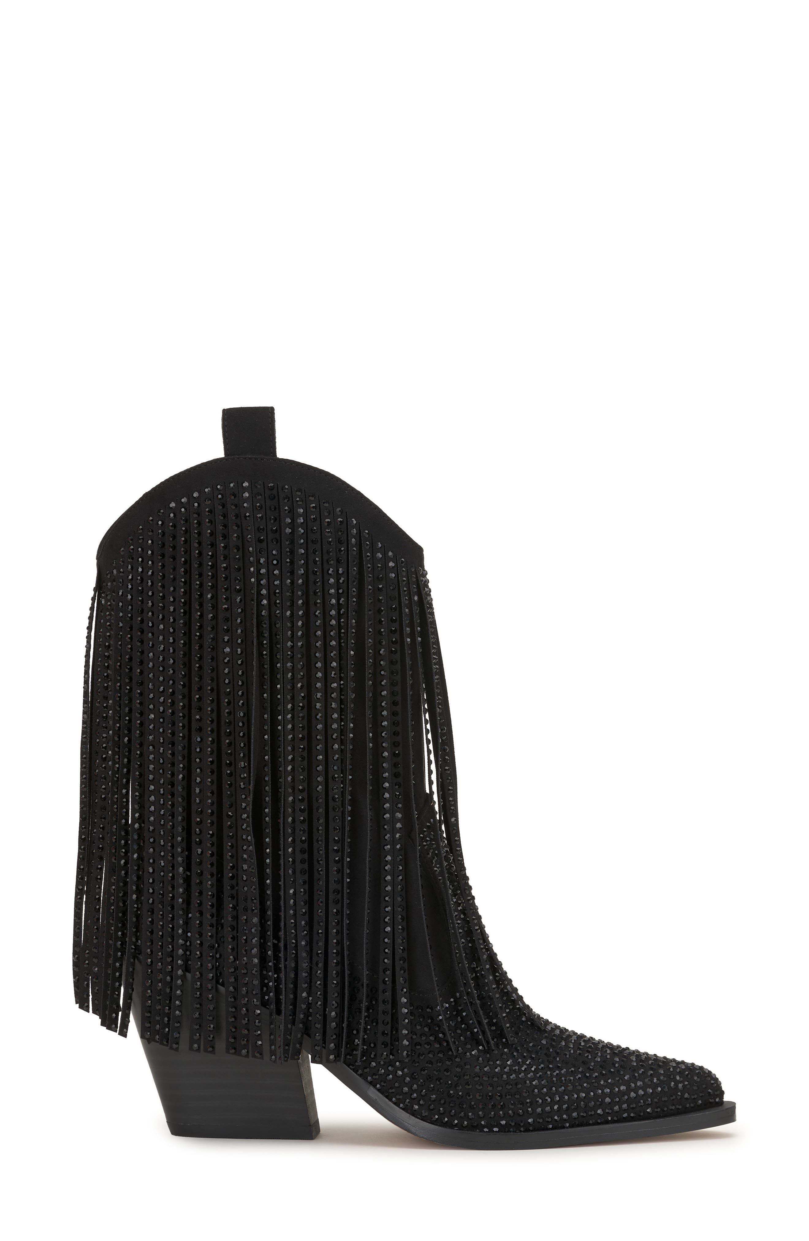Jessica Simpson Paredisa Fringe Western Boot, Alternate, color, 