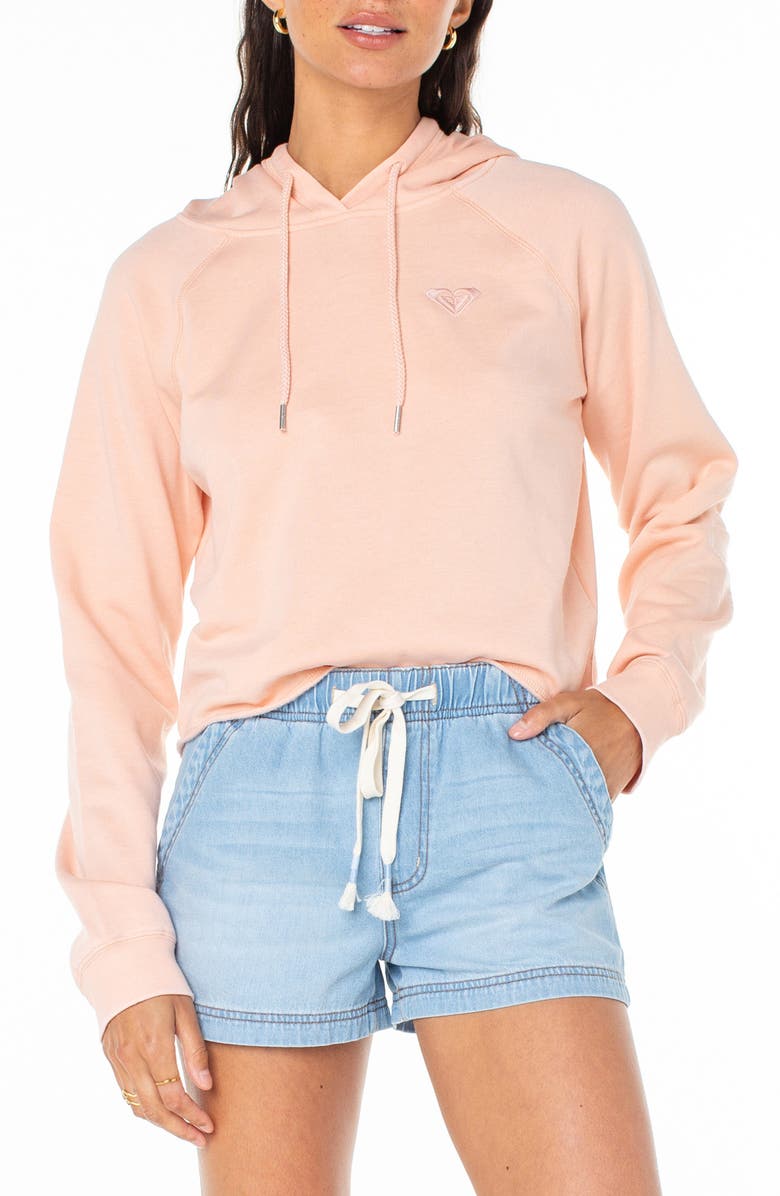 Roxy We Arrived Hoodie, Main, color, Rose Cloud