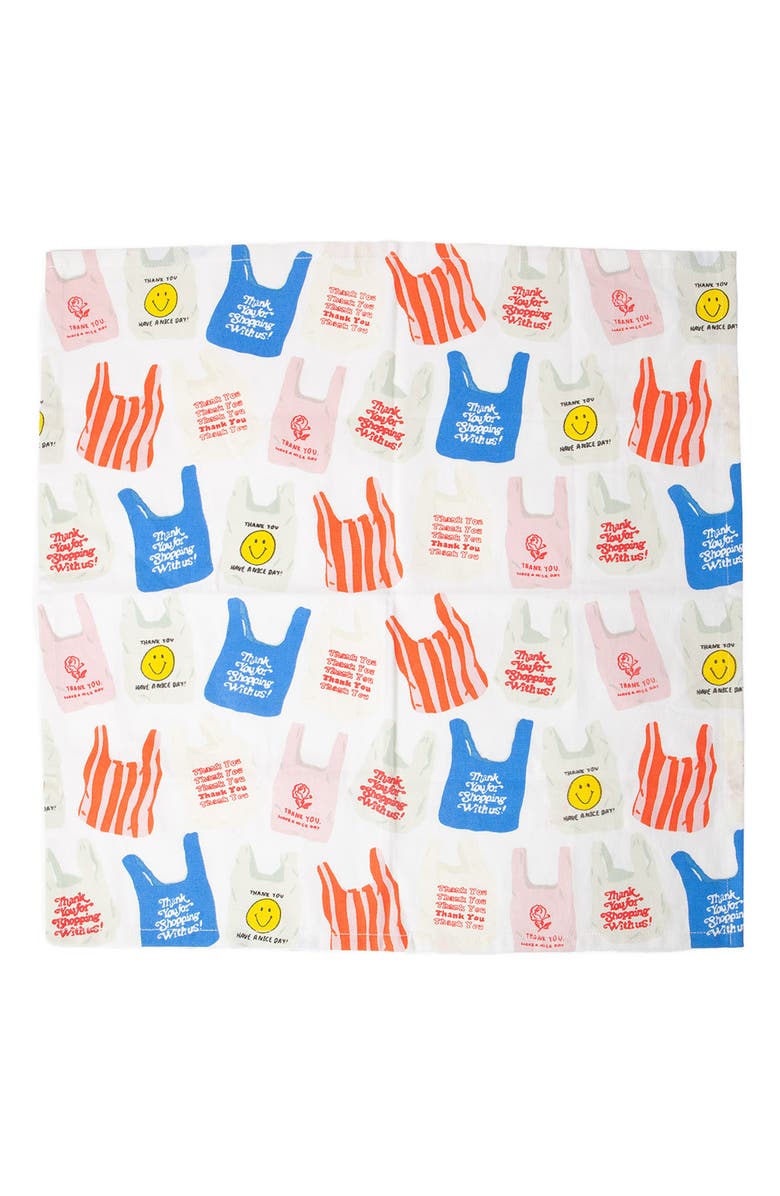 doiy Corner Shop 2-Pack Cotton Tea Towels, Alternate, color, Red Multi