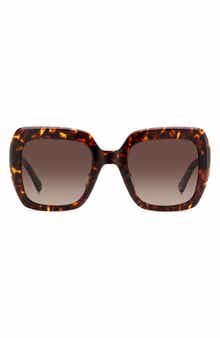 Kate Spade New York naomis 52mm gradient square sunglasses