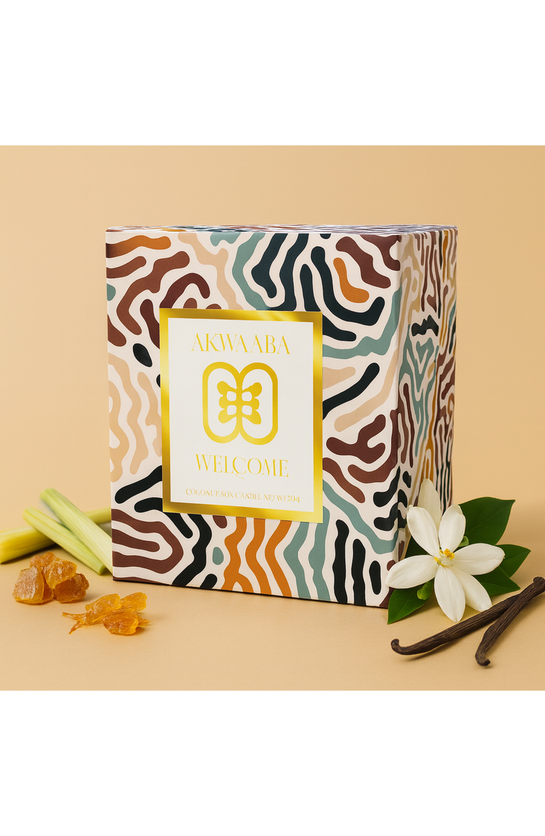 Zansette Home Akwaaba Candle 11oz, Alternate, color, 