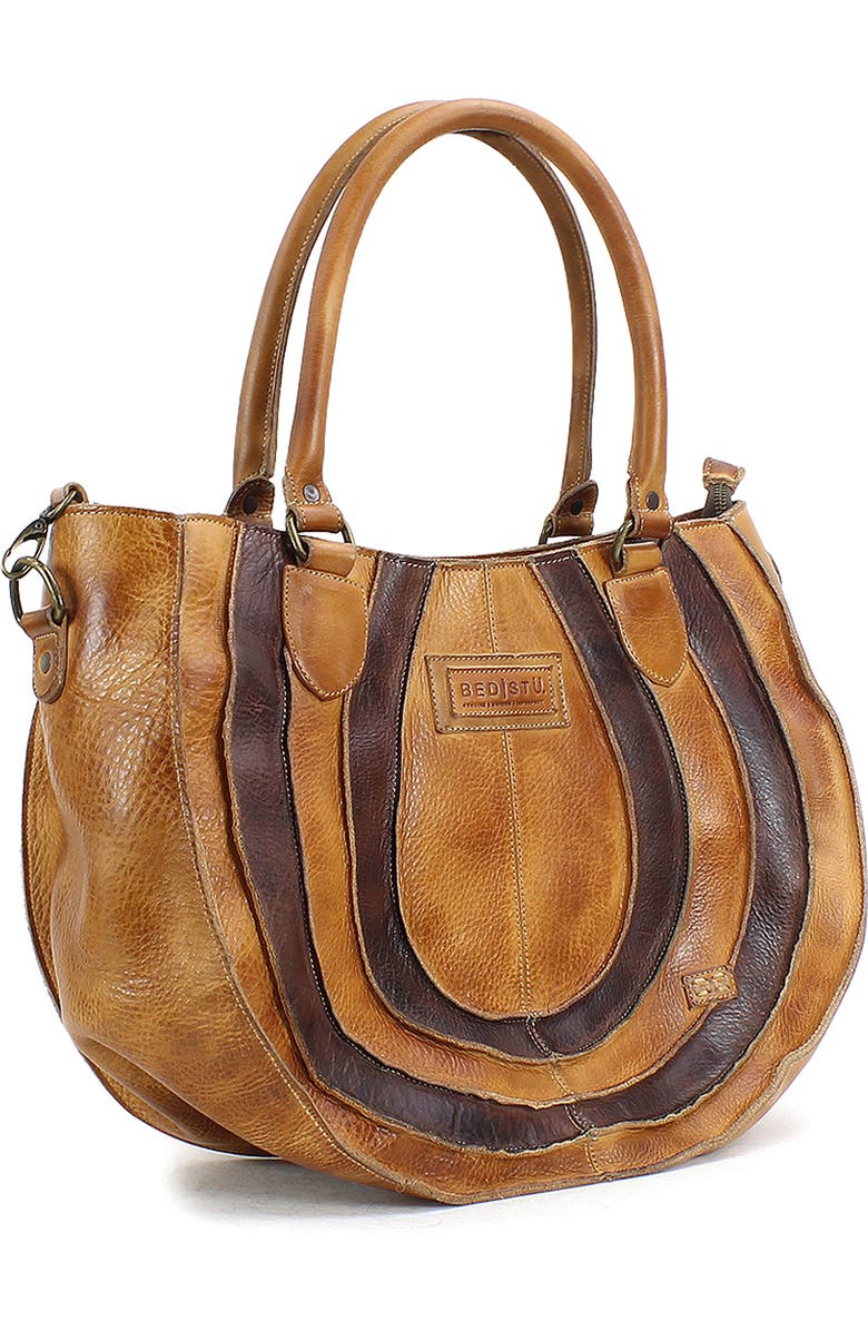 Bed Stu Brawler Tote, Alternate, color, Pecan Teak Rustic