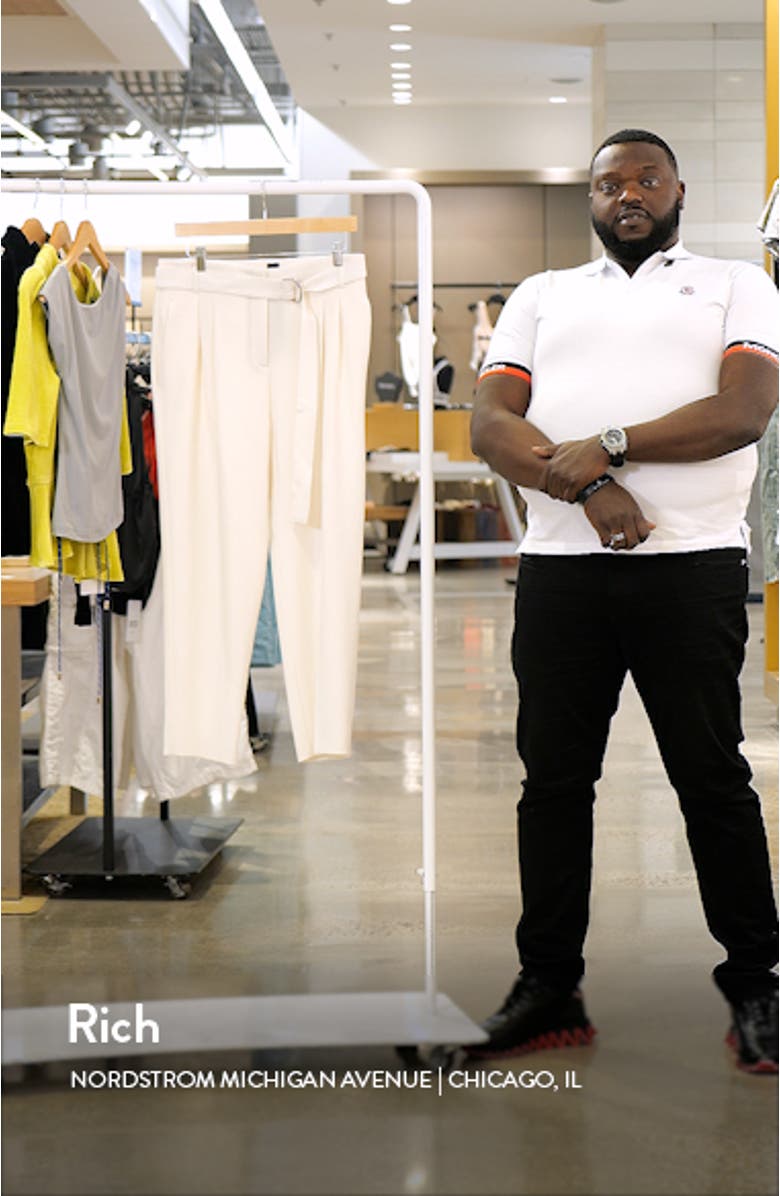 Tapiah Belted Ankle Pants, sales video thumbnail