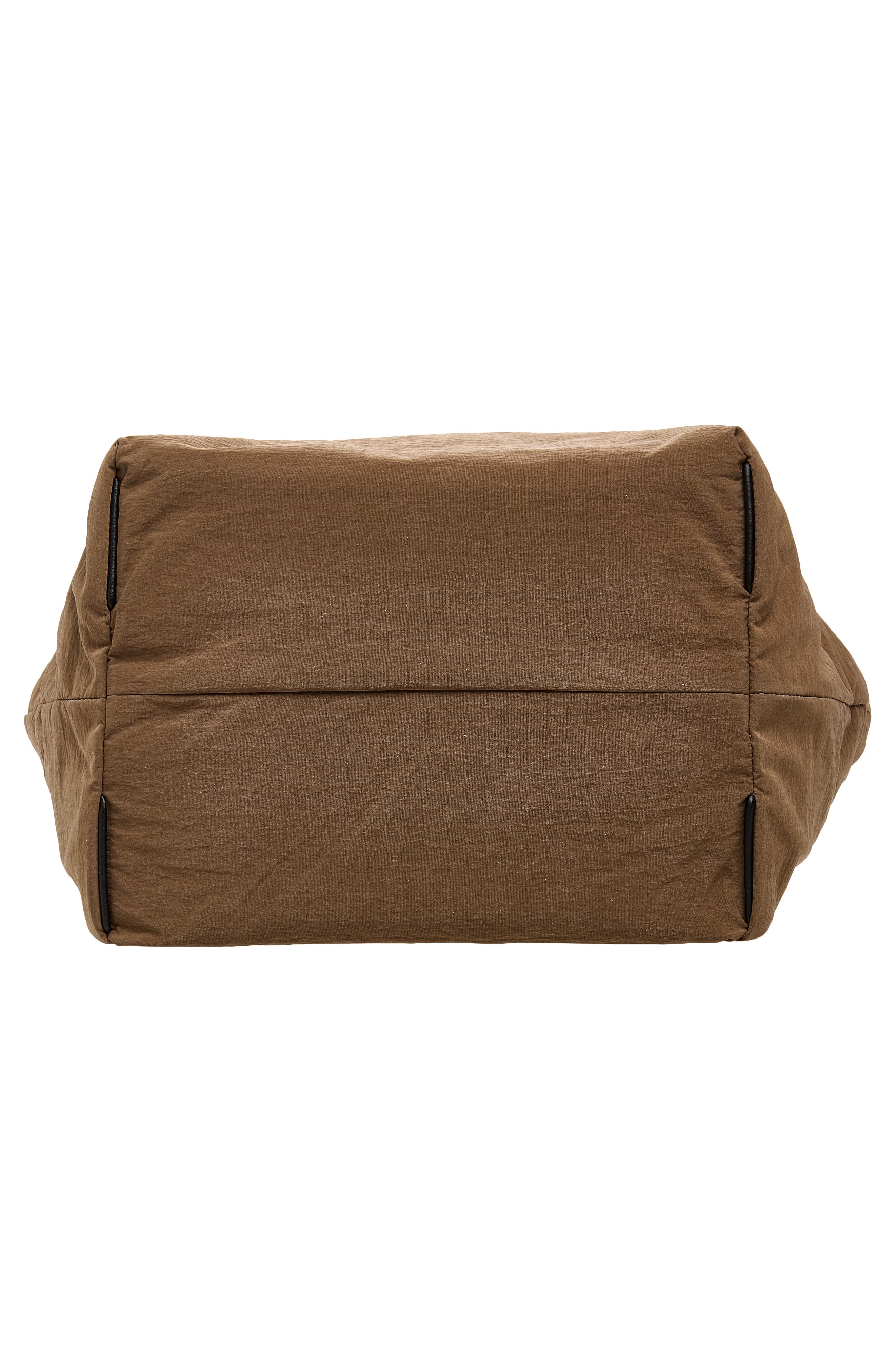 VeeCollective Small Essence Canvas Tote, Alternate, color, Mink Trench Brown