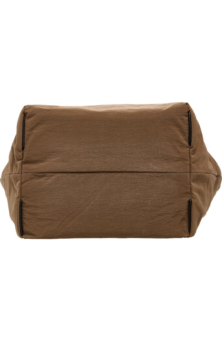 VeeCollective Small Essence Canvas Tote, Alternate, color, Mink Trench Brown