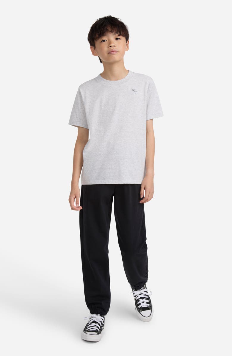 abercrombie kids Kids' Slim Stretch Twill Joggers, Alternate, color, Anf Anthracite