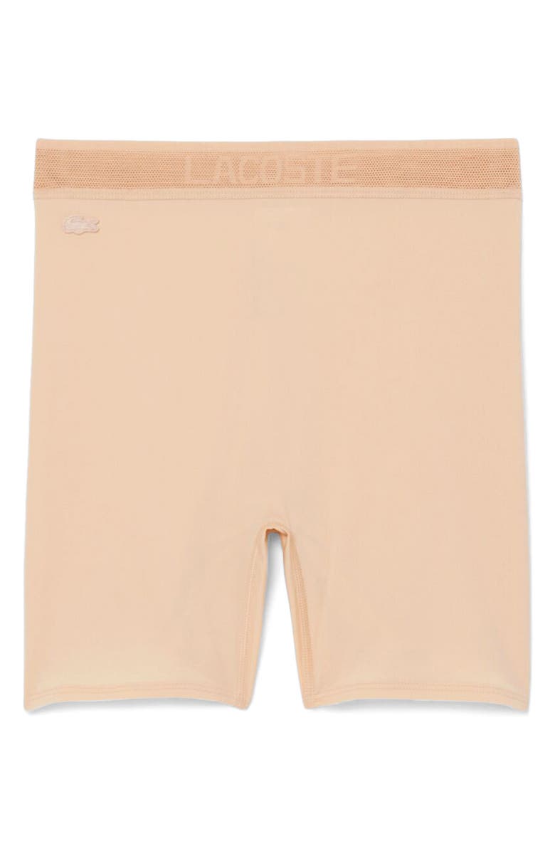 Lacoste Microfiber Boxer Briefs, Main, color, Biscuit